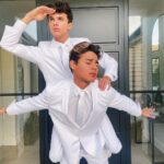 Brent Rivera Instagram - Men in white🤍