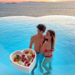 Brent Rivera Instagram - Heart shaped everything 😊 Mykonos, Greece