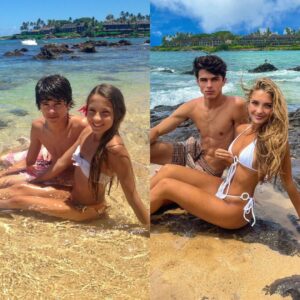 Brent Rivera Instagram - We recreated this photo from 8 years ago😳😂