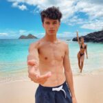 Brent Rivera Instagram – Lexi is always photobombing my thirst traps😩😂 Maui Hawaii