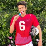 Brent Rivera Instagram - athlete or car geek? 😊😂 Bomb Pop has a flavor to go with each of my sides. Join me in showing how you are #NotOneThing for a chance to win $15k and other prizes by entering the #BombPopAwards on TikTok starting June 22nd 🏆 Details and rules on official contest page @OriginalBombPop #Ad