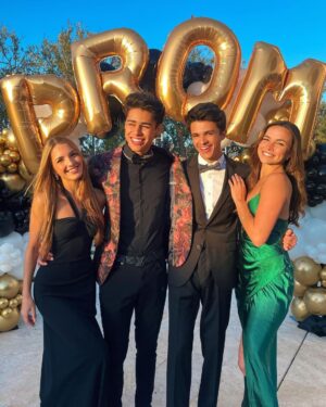 Brent Rivera Instagram - Our prom photos🥰😂