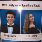 Brent Rivera Instagram - throwback to our yearbook photos😂😂