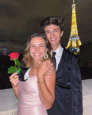 Brent Rivera Instagram - In the city of love with my best friend 🌹