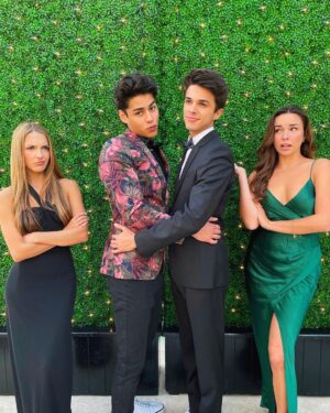 Brent Rivera Instagram - Our prom photos🥰😂