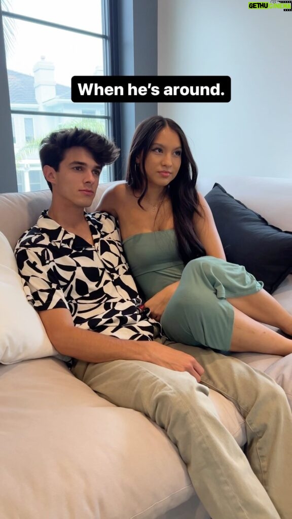 Brent Rivera Instagram - Does she really need a man?🙄