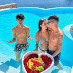 Brent Rivera Instagram - Send this to a friend that’s a 3rd wheel🥹 Cavo Tagoo Mykonos