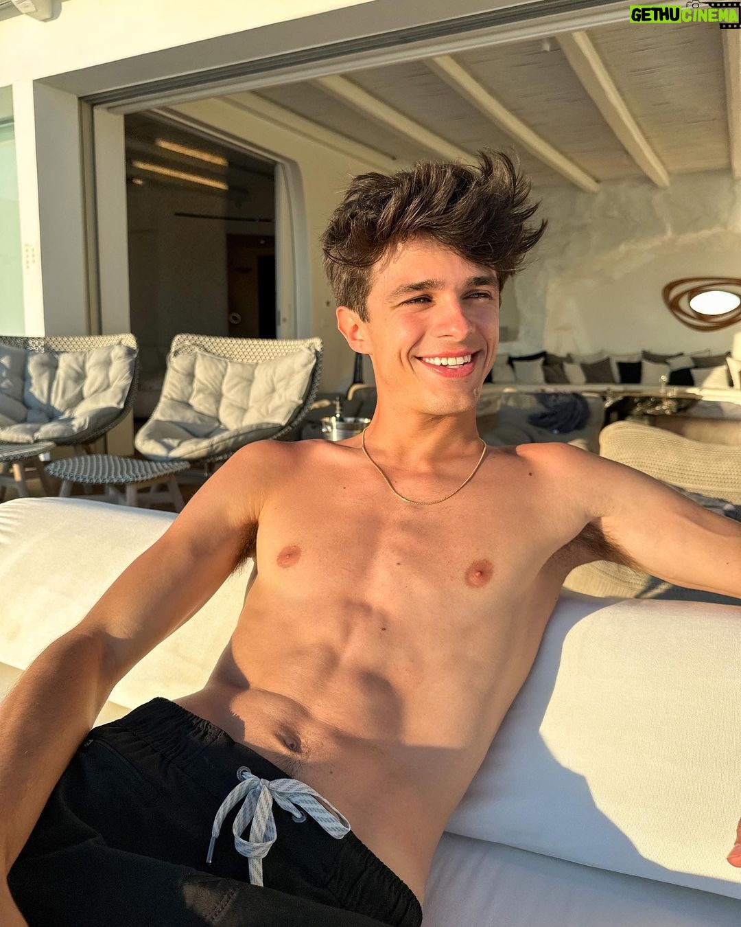 Brent Rivera Instagram - Mykonos is my favorite🇬🇷😍 next I go to india🇮🇳 Cavo Tagoo Mykonos
