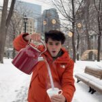 Brent Rivera Instagram – IT WORKED!!😱❄️ @queenchelseavfx Toronto Canada