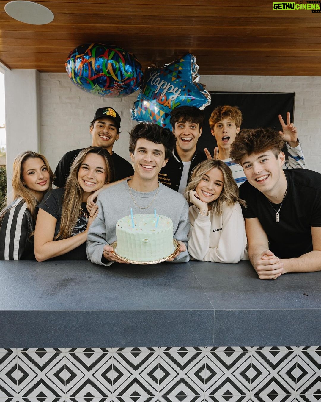 Brent Rivera Instagram - Birthday cake had peanuts in it… oh well 🥹😂 #allergyfriendly