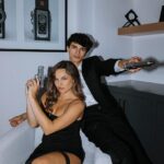 Brent Rivera Instagram - Mr and Mrs smith 🫣🔫
