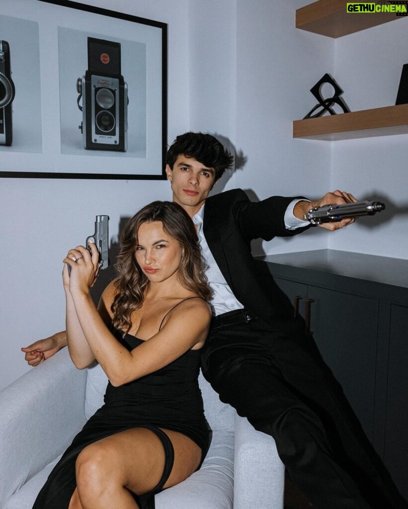 Brent Rivera Instagram - Mr and Mrs smith 🫣🔫