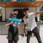 Brent Rivera Instagram – Had the pleasure of spending the day with Spencer through Make A Wish😊 he was born with Cystic Fibrosis but his dream is to be a YouTuber and raise awareness for the disease❤️