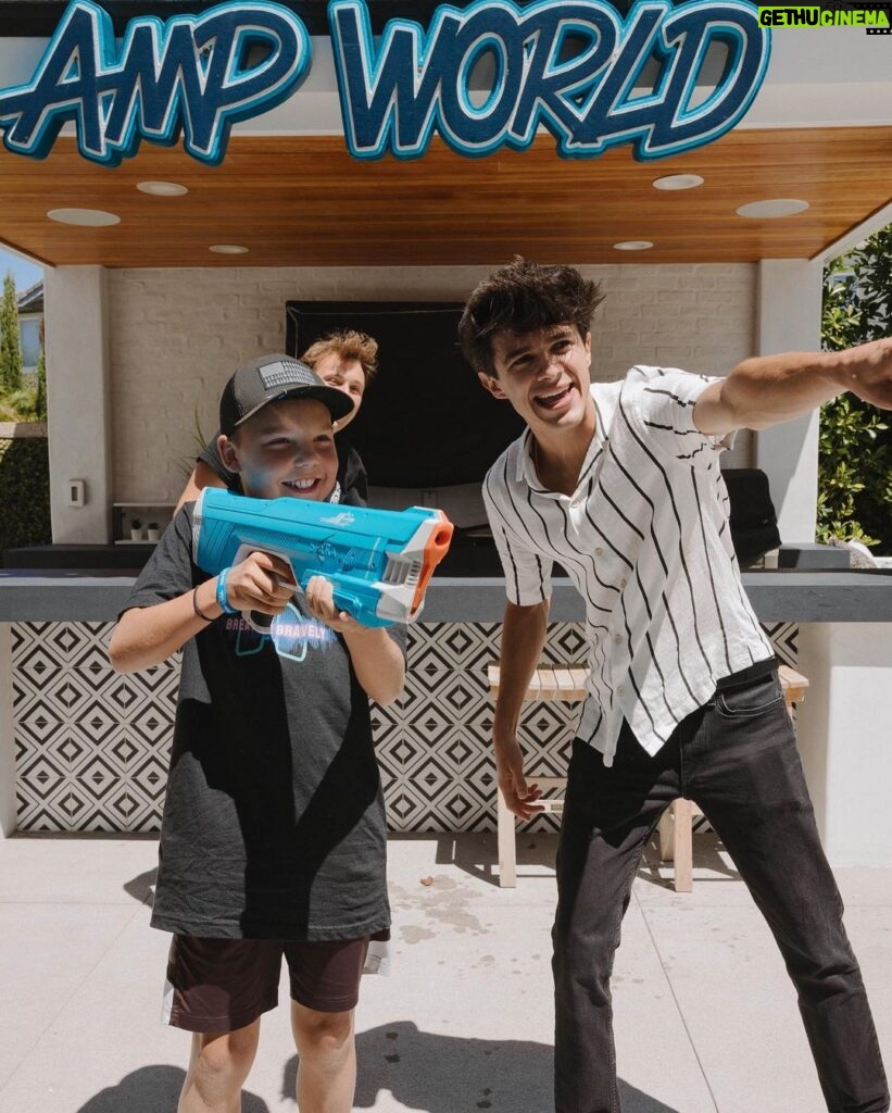 Brent Rivera Instagram - Had the pleasure of spending the day with Spencer through Make A Wish😊 he was born with Cystic Fibrosis but his dream is to be a YouTuber and raise awareness for the disease❤️
