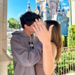 Brent Rivera Instagram - Engagement? Nope…she just had something in her teeth…😂 Disney World