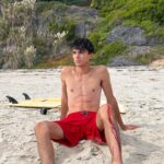 Brent Rivera Instagram - This is why I don’t surf..😬🏄🏻‍♀️ Dana Point, California