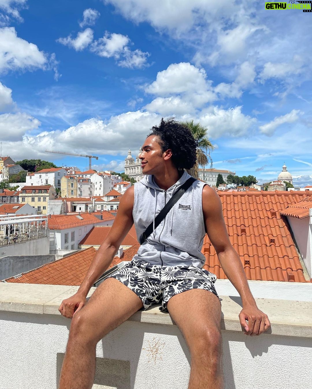 Brett Sewell Instagram - I want another pineapple cocktail lol Lisbon, Portugal