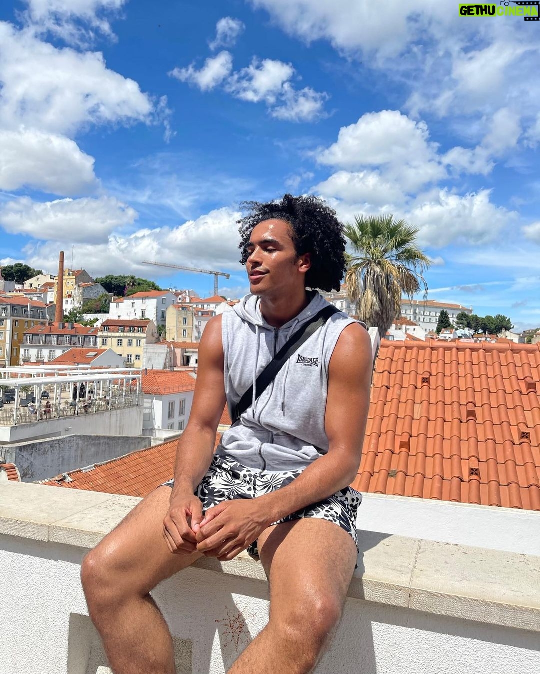 Brett Sewell Instagram - I want another pineapple cocktail lol Lisbon, Portugal