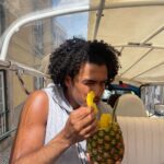 Brett Sewell Instagram - I want another pineapple cocktail lol Lisbon, Portugal