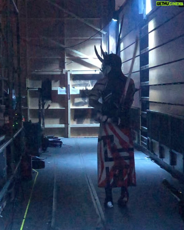 Brett Sewell Instagram - @leagueoflegends / YONE.😈 The last 2 weeks have been a blast! Super grateful for this experience! Thank you @amckdance I appreciate y’all! I had a epic time on this one with so many amazing people! Love! Huge thank you to @aclark_4 you are the best and I’m just so thankful. Nothing but love for you and another amazing experience shared! Thank you for trusting me with YONE! your fruit ninja for life lol Big thank you to @danivitale loved being part of this performance! Thanks to the incredible creative team behind this opening ceremony! Hair, make up, costume and all of production! Special thanks to @athenalawton for making me look and feel so amazing! She’s the magic behind this incredible piece of art that I’m wearing. A great end to the week! X Copper Box Arena