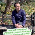 Brian Holden Instagram - One is real!📸 The rest are staged!📚 #apac2023
