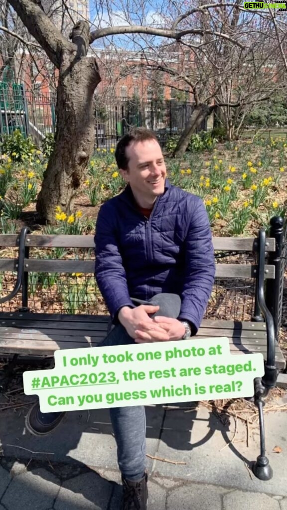 Brian Holden Instagram - One is real!📸 The rest are staged!📚 #apac2023