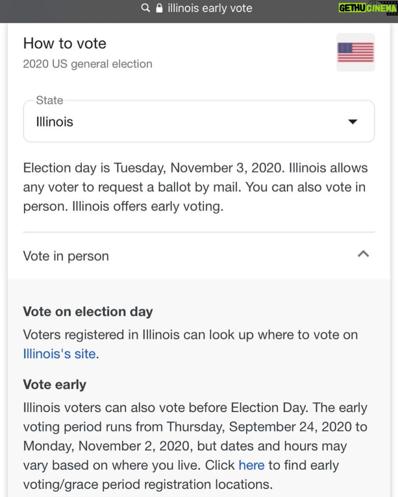 Brian Holden Instagram - I googled “Illinois early vote”, and now I’m setting a reminder for Sept. 24!
