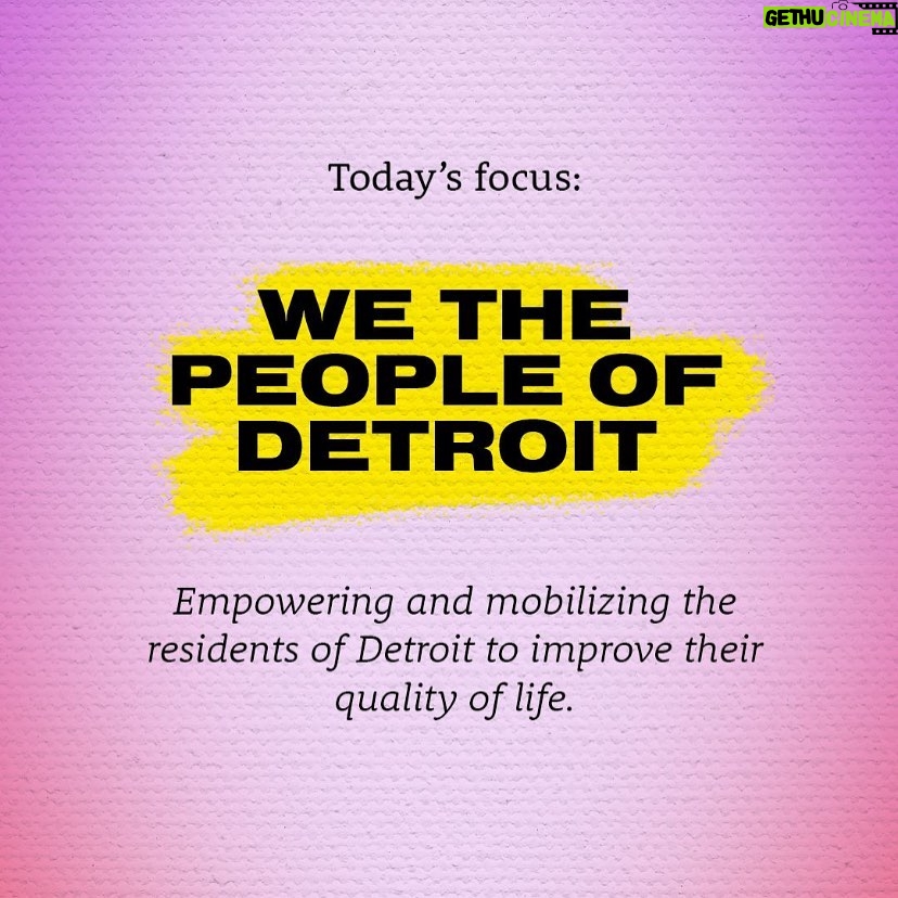 Brian Holden Instagram - Let’s talk about @wethepeopledetroit, a group in my home state of Michigan that is doing everything imaginable to support folks who have had their access to safe, clean water jeopardized or just shut off completely! Water access is a huge problem in some parts of Michigan (not news!), and over the past decade, the city of Detroit has been shutting off people’s water access to deal with their own budget problems. This disproportionately negatively effects Black communities. They have done the research on who these shut offs effect, and will literally bring water to those who have been cut off! I love this organization! Donate to them through the link in my bio or via my story. #focusonaction Detroit, Michigan