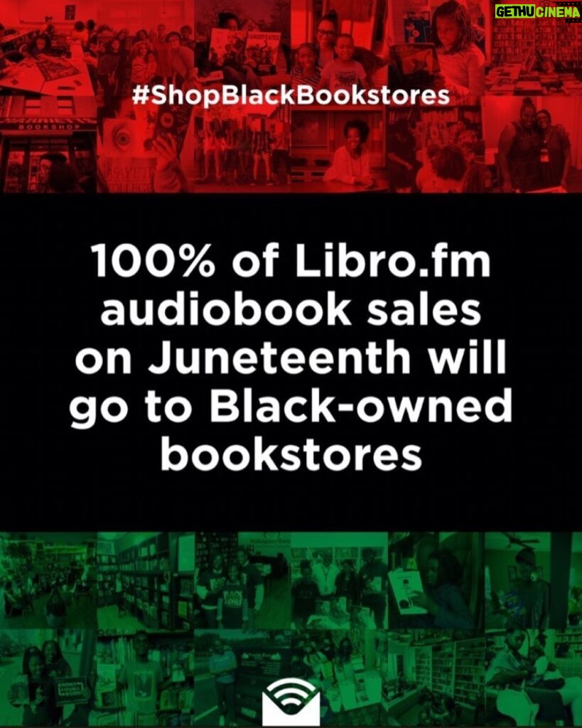 Brian Holden Instagram - If you haven’t tried audiobooks or Audible isn’t your thing, try @librofm THIS FRIDAY! It’s also a great way to support Black-owned bookstores!