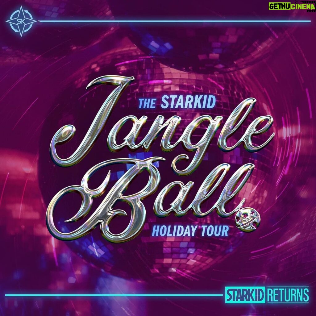 Brian Holden Instagram - This December, I’ll be on the road again with @therealteamstarkid for the #JangleBall Tour! We’re performing some StarKid classics, as well as VHS CHRISTMAS CAROL in its entirety! It’s all part of #StarKidReturns, our crowdfunding campaign that has a slew of great projects! Become a backer if you can, or help us out by sharing!!!
