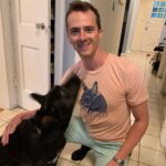 Brian Holden Instagram - Ya know, I just wanted to show off this great b day gift from @thedeedsdonovan but @witchylunadog is not very cooperative for photos! Here’s my 3 best attempts! Thanks, D!