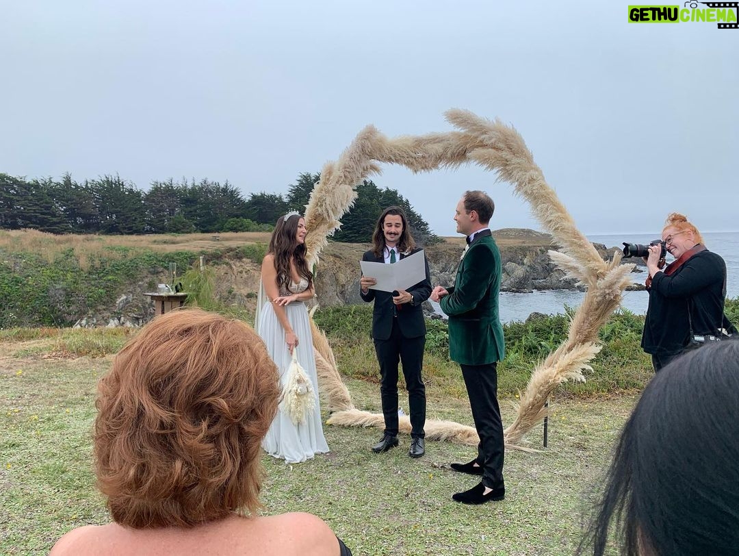 Brian Holden Instagram - We had a truly wonderful weekend celebrating @tracilacie and @funkwox, and soaking up all the beauty of Northern California with so many friends that we love dearly. What a great time for realizing how lucky we are! Thanks for bringing us together, Traci and Joe! Mendocino, California