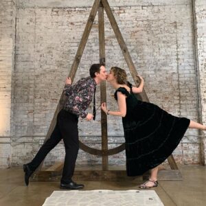 Brian Holden Instagram - Such a wedding makes Old Tom Bombadil very merry! And what a better date than the River’s daughter, Goldberry! #weddingshowses congratulations @thejoemoses and @tessanetting!