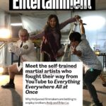 Brian Le Instagram - ❕ENTERTAINMENT WEEKLY❕ @entertainmentweekly 👀 Check out @clarkcollis ‘s article highlighting Andy and Brian’s journey going into the film industry🎥. From passion projects ❤️‍🔥🎬 on @YouTube to fully indulging in fight choreography 👊🏼💥 for @everythingeverywherethemovie @a24. Please read the full article for more details! Link in bio! 📖 🙌🏼Thank you @clarkcollis for capturing the essence of Martial Club🥋. Working with the 🇭🇰Hong Kong legends⛩ is a dream come true. But keep your eyes peeled because our dreams are getting bigger and bigger. YESSSIRRRRR 🔥🔥🔥 #EntertainmentWeekly #EW #MartialClub #OrangeCounty #OC #YouTube #EverythingEverywhereAllAtOnce #EverythingEverywhere #EEAAO #A24 #TheDaniels #MichelleYeoh #JamieLeeCurtis #KeHuyQuan #FannyPackFight #ButtPlug #Self-Trained #MartialArtists #MartialArts #FightChoreography #HongKongStyle #JackieChan #TonyLeung #YuenWah Asian Garden Mall - Phuoc Loc Tho