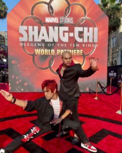 Brian Le Instagram - ⛩ 武館⛩ MARTIAL CLUB ON THE RED CARPET WORLD PREMIER OF @marvelstudios SHANG-CHI 🔥🔥🔥🔥 MY BIG BROTHER @martialclubofficial OFFICIALLY ANNOUNCED AS #deathdealer 👹❤️🔥🔥🔥 PROUD AF!!! 😍😍 FIRST VIETNAMESE AMERICAN IN THE MCU!! 714 WESTMINSTER LITTLE SAIGON REPPIN!!! YESSIRRR!! #ACTIONSTAR #MARTIALARTS #ACTOR #MARVEL #SHANGCHI #ufcgymhuntingtonbeach Slums of Shaolin