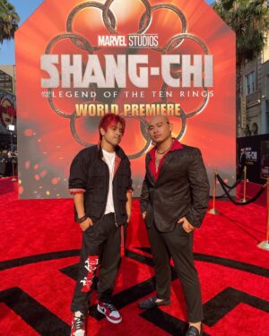 Brian Le Instagram - ⛩ 武館⛩ MARTIAL CLUB ON THE RED CARPET WORLD PREMIER OF @marvelstudios SHANG-CHI 🔥🔥🔥🔥
MY BIG BROTHER @martialclubofficial OFFICIALLY ANNOUNCED AS #deathdealer 👹❤️🔥🔥🔥

PROUD AF!!! 😍😍 FIRST VIETNAMESE AMERICAN IN THE MCU!! 714 WESTMINSTER LITTLE SAIGON REPPIN!!!
YESSIRRR!! 

#ACTIONSTAR #MARTIALARTS #ACTOR #MARVEL #SHANGCHI #ufcgymhuntingtonbeach