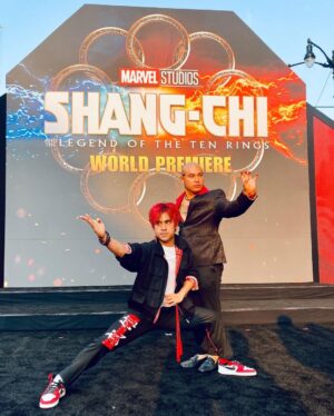 Brian Le Instagram - ⛩ 武館⛩ MARTIAL CLUB ON THE RED CARPET WORLD PREMIER OF @marvelstudios SHANG-CHI 🔥🔥🔥🔥
MY BIG BROTHER @martialclubofficial OFFICIALLY ANNOUNCED AS #deathdealer 👹❤️🔥🔥🔥

PROUD AF!!! 😍😍 FIRST VIETNAMESE AMERICAN IN THE MCU!! 714 WESTMINSTER LITTLE SAIGON REPPIN!!!
YESSIRRR!! 

#ACTIONSTAR #MARTIALARTS #ACTOR #MARVEL #SHANGCHI #ufcgymhuntingtonbeach
