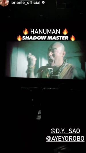 Brian Le Instagram - THEATER PIRATED FOOTAGE‼️ 😲😲
Pirating our own film LMAO 🤣🤣🤣
One of my fave moments is when @brianle_official effs me uuup!
Lmao! This a horror film, how is we laughing the whole time @andyle_official @dmah_mc @ayeyorobo 
@galaxytheatresmissiongrove is playing it if you are in southern cal.
🇰🇭KUN BORAN CAMBODIA🇰🇭
⛩BOKATOR 🔥YUTHAKUN⛩ 
#monkeyking #hanuman 
#BOKATOR #CAMBODIAN #KHMER, 
#kunkhmer #kunkhmerboran, #silat , #MuayBoran, #MuayThai #ikouwais 
#jetli  #saenchai 
#tonyjaa #martialarts #martialartslife #martialartstricking #khmerican #flipping #flexible #fitness #flip #highkick #highkicks #kick
#actor #actionstar