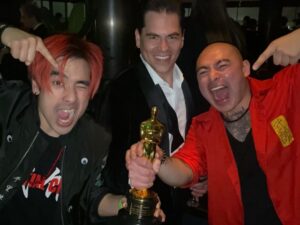 Brian Le Instagram - #OSCARS2023 🎬🏆

⛩ 武館⛩ MY CUHZZZZ 👐@everythingeverywheremovie WINS 7 OSCARS THIS YEAR✨🤯🙌🔥🔥

I’m grateful to be a part of the journey 🙏 and I’m so proud to be part of the #EEAAO family!! 😊🙌❤️

THIS IS JUST THE BEGINNING FOR @martialclubofficial KUNG FU RENAISSANCE RIGHT HERE KEEP IT HK STYLE FOREVER 🐲🔥🐲🔥🐲🔥