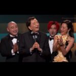 Brian Le Instagram - ✨⛩武館⛩ Thank you @sagawards for having @martialclubofficial at the 29th Annual Screen Actors Guild Awards!!! 😊🙌🔥 WE COMIN TO REP THE 714 LITTLE SAIGON @andyle_official 👐 Congrats to our very own @michelleyeoh_official @jamieleecurtis @kehuyquan for DOMINATING!! 🏆💥 and of course @everythingeverywheremovie family for Best Cast Ensemble! 😱🙌 I’m so proud to be part of the #EEAAO FAMILY ✨🙌❤️ Thank you go @a24 Katie Iida and Zoey Kang for taking care of us! 🙏 Shoutout to the family back home for prepping and seeing us off! ❤️ @racheltran @photojenick @kevindlaw8 @jessicatseang • • • • • • #MARTIALCLUB #actor #sagawards #sagawards2023