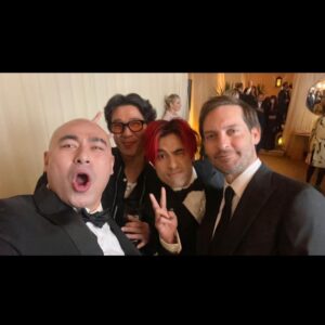 Brian Le Instagram - ✨⛩武館⛩ Thank you @sagawards for having @martialclubofficial at the 29th Annual Screen Actors Guild Awards!!! 😊🙌🔥 WE COMIN TO REP THE 714 LITTLE SAIGON @andyle_official 👐 

Congrats to our very own @michelleyeoh_official  @jamieleecurtis @kehuyquan for DOMINATING!! 🏆💥
and of course @everythingeverywheremovie family for Best Cast Ensemble! 😱🙌 I’m so proud to be part of the #EEAAO FAMILY ✨🙌❤️

Thank you go @a24 Katie Iida and Zoey Kang for taking care of us! 🙏 
Shoutout to the family back home for prepping and seeing us off! ❤️ @racheltran @photojenick @kevindlaw8 @jessicatseang 

•
•
•
•
•
•
#MARTIALCLUB #actor #sagawards #sagawards2023