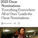 Brian Le Instagram - 11 NOMINATIONS?!?! 😱MAKING HISTORY RIGHT HERE!! 🔥🏆Love each and every one of our @everythingeverywheremovie family members💜!! Sooo soo grateful to #thedaniels @dunkwun and #a24 @a24 for the opportunity to have been a part of this film!! 🙏 #everythingeverywhereallatonce #everythingeverywhere #EEAAO #a24 #bestactress #bestsupportingcharacter #thedaniels #martialclub #michelleyeoh #kehuyquan
