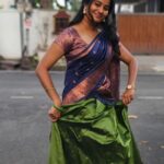 Brigida Instagram - Happy Diwaliiii!💚💚💚 📸 - @arjun_prasad