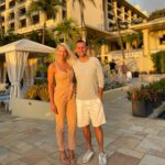 Brittany Daniel Instagram - Another #flashbackfriday to our #babymoon at the breathtakingly beautiful @fsmaui . The views, the food, the service was like no other. The perfect #BabymoonDestination . @adam.touni #fsmaui #vacationvibes #recharged