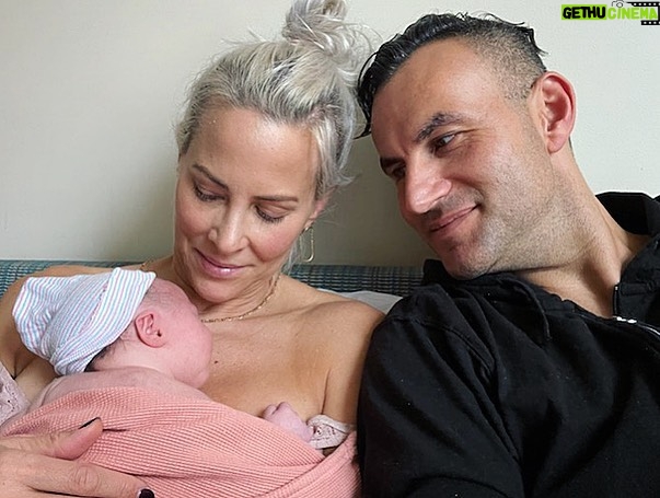 Brittany Daniel Instagram - Meet our baby girl Hope Rose Touni. Our hearts are bursting with joy. It’s been a long road to get here but we always remained hopeful that we would one day become parents. Thank you @adam.touni for being an unbelievably supportive partner and now dad. Thank you to our surrogate who carried our baby so beautifully. Hope, we love witnessing who you are, just as you are. We love you! Link in bio for @people article #surrogacy #ThereIsAlways Hope