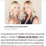 Brittany Daniel Instagram - Such a dream to be working with my sis @cynhauser on a new @disneyplus film with @kenyabarris, @gabunion, @zachbraff and @mercysmommy