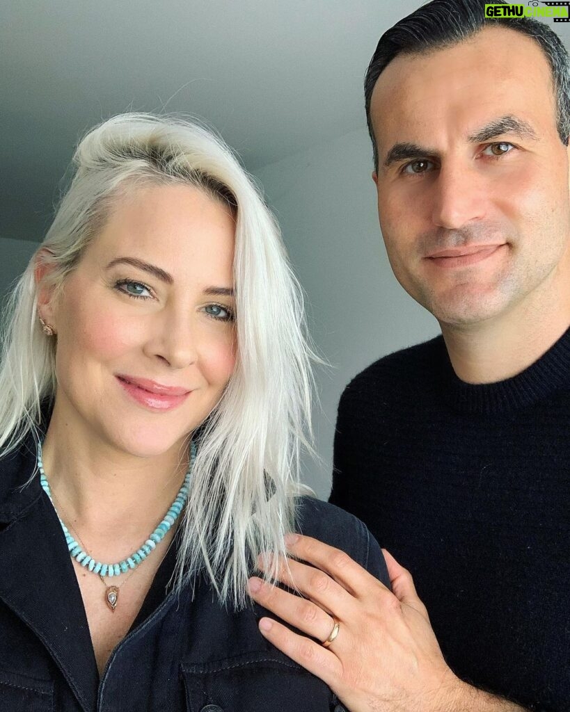 Brittany Daniel Instagram - Loving my new necklace by @Roseark that my sweet sis @cynhauser got me. My eagle necklace is by @thekathyrose and @adam.touni wedding band is by @_rickrose . @roseark has been my go to for 15 years. #noad #consciousjewelry #jewelry