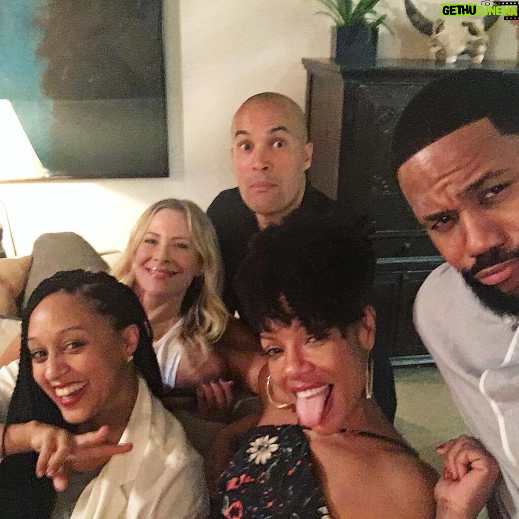 Brittany Daniel Instagram - #TBT to dinner party at my home with my 2nd family. I love you guys! A reminder The Game will begin airing on Netflix on Aug 15th. #thegamecast #missedyoupooch @tiamowry @iamwendyraquel @cobybellagram @hoseachanchez @iampoochhall @maraakil @therealmalcolmr