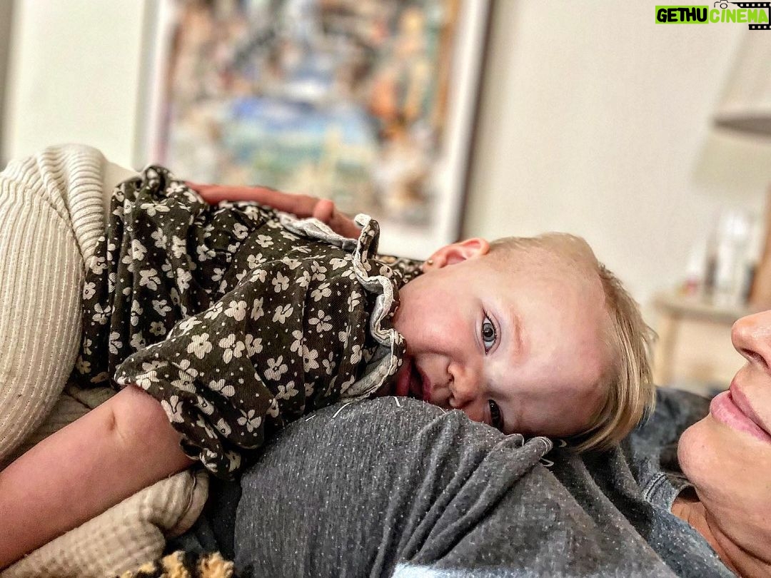 Brittany Daniel Instagram - Morning snuggles…🥰 #HopeRose