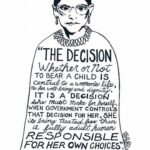 Brittany Daniel Instagram - RBG, you’re sorely missed! #roevwadeoverturned